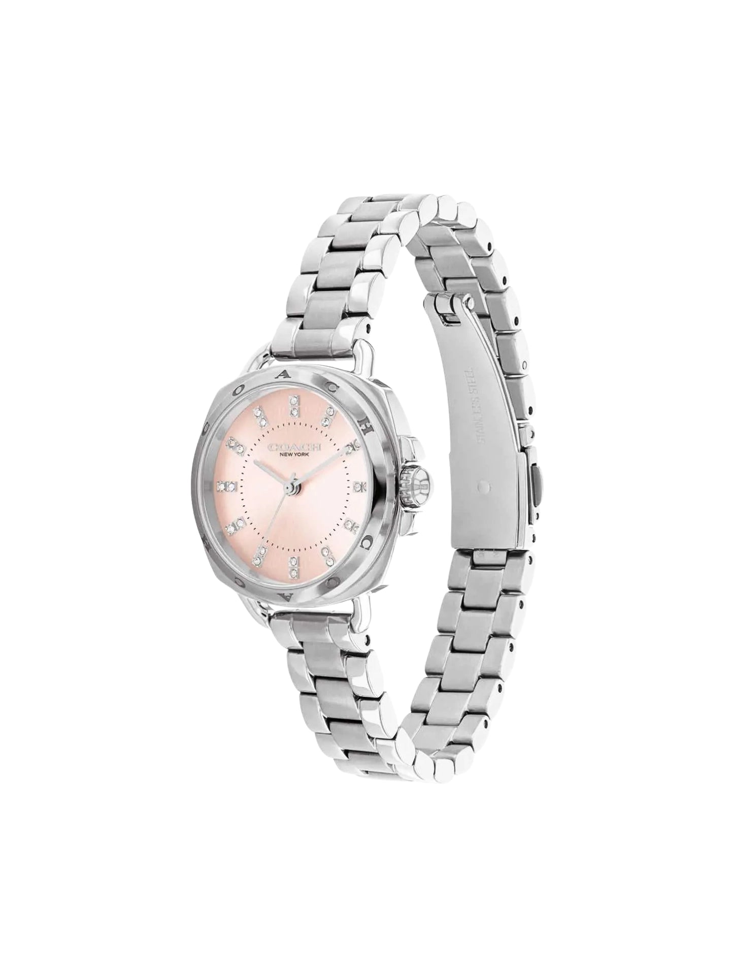 gambar-samping-Coach-Tatum-Blush-Dial-Womens-Stainless-Steel-Quartz-Watch-Silver