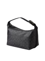 Coach Travel Kit With Speedclip In Signature Canvas Charcoal