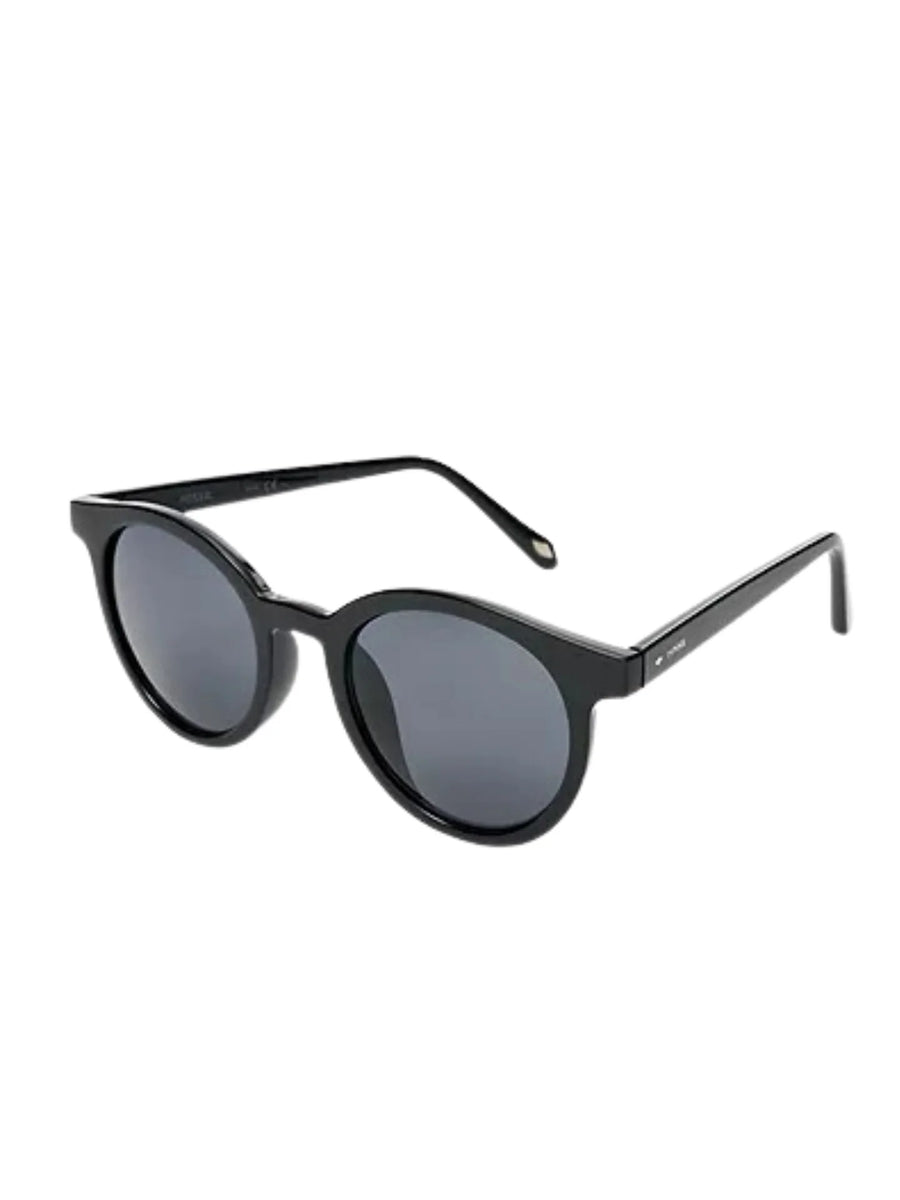 Fossil Round Sunglasses Black – Balilene