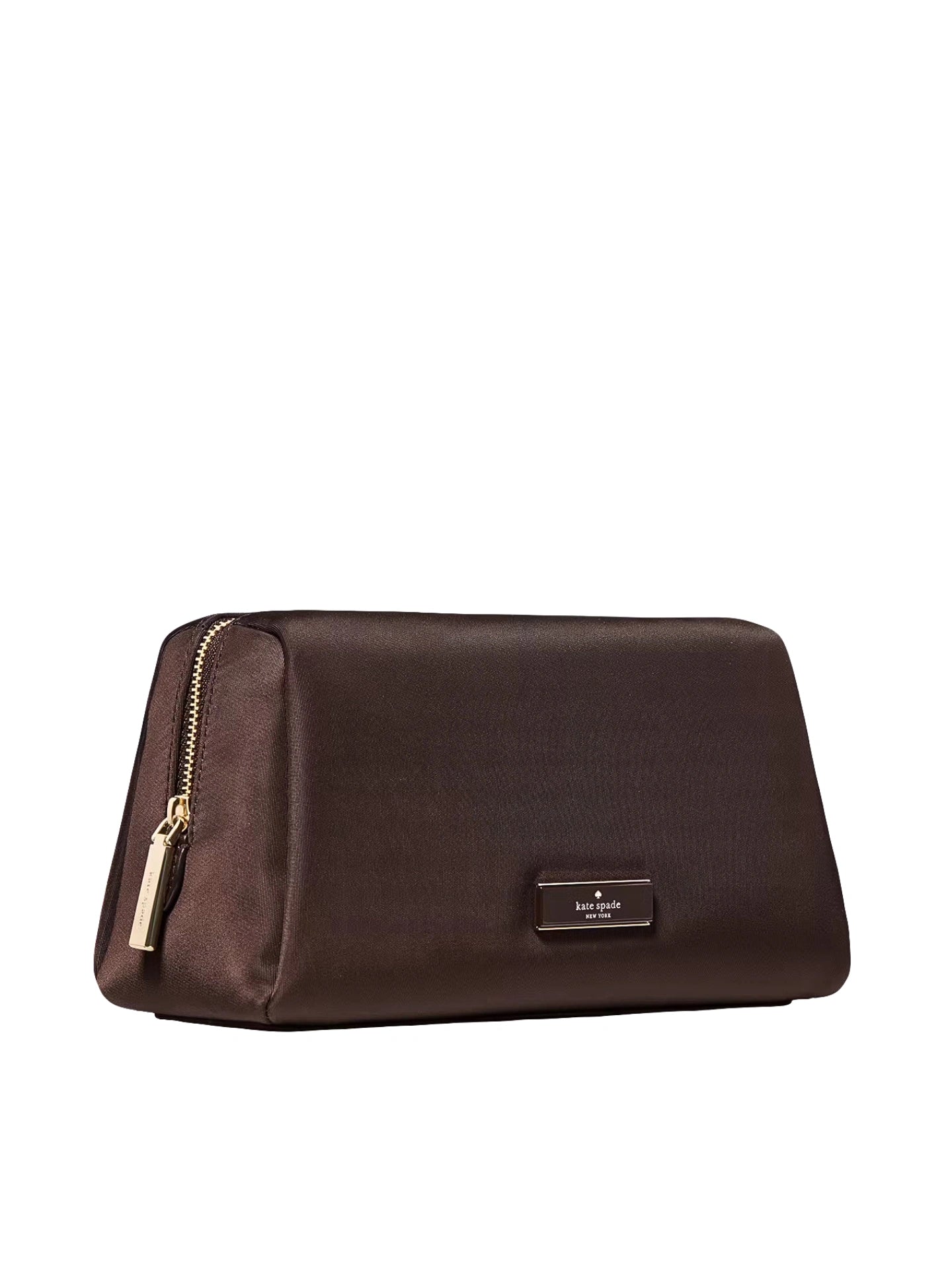 Kate Spade Carter Nylon Cosmetic Pouch Hot Fudge