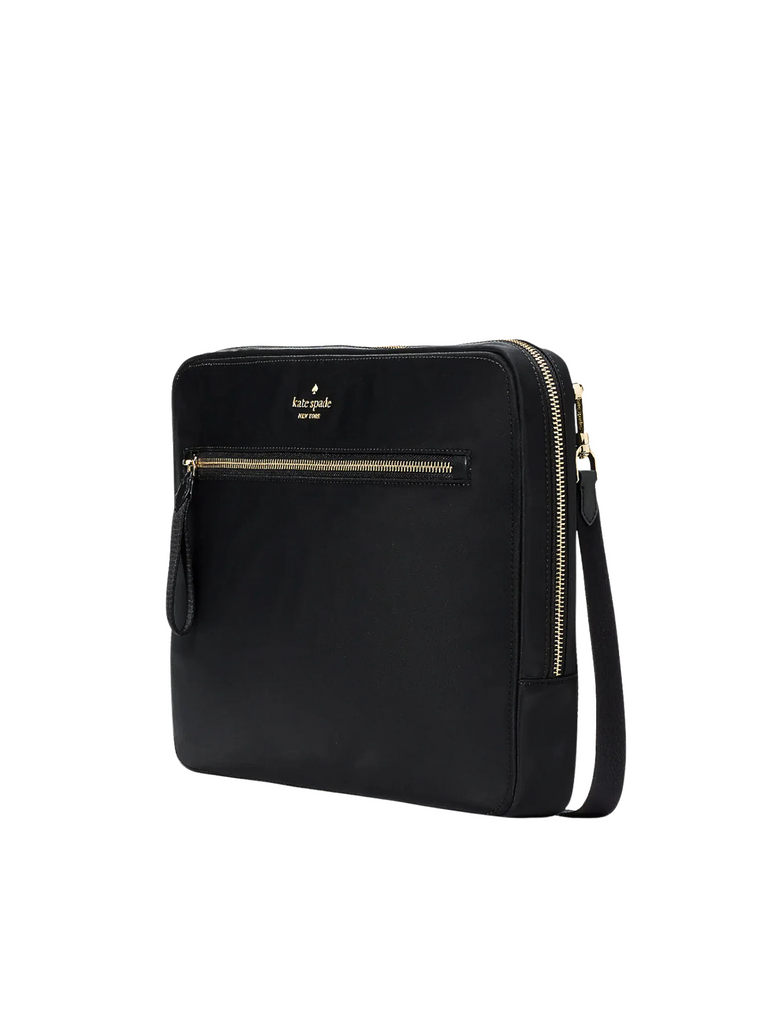 gambar-samping-Kate-Spade-Chelsea-Laptop-Sleeve-With-Strap-Black
