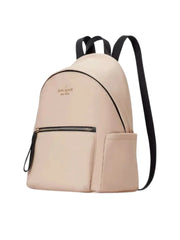 gambar-samping-Kate-Spade-Chelsea-Medium-Nylon-Backpack-Colorblock-Warm-Beige
