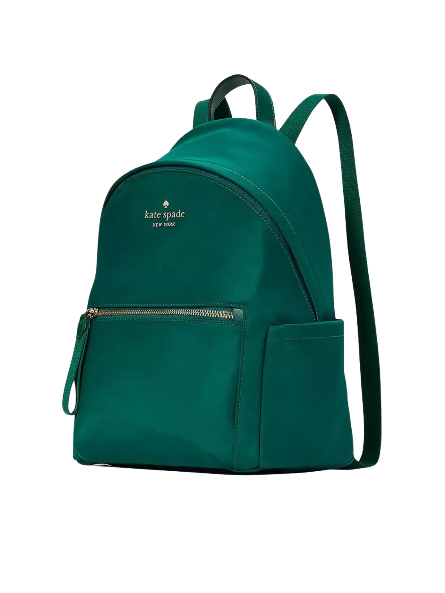 gambar-samping-Kate-Spade-Chelsea-Medium-Nylon-Backpack-Deep-Jade