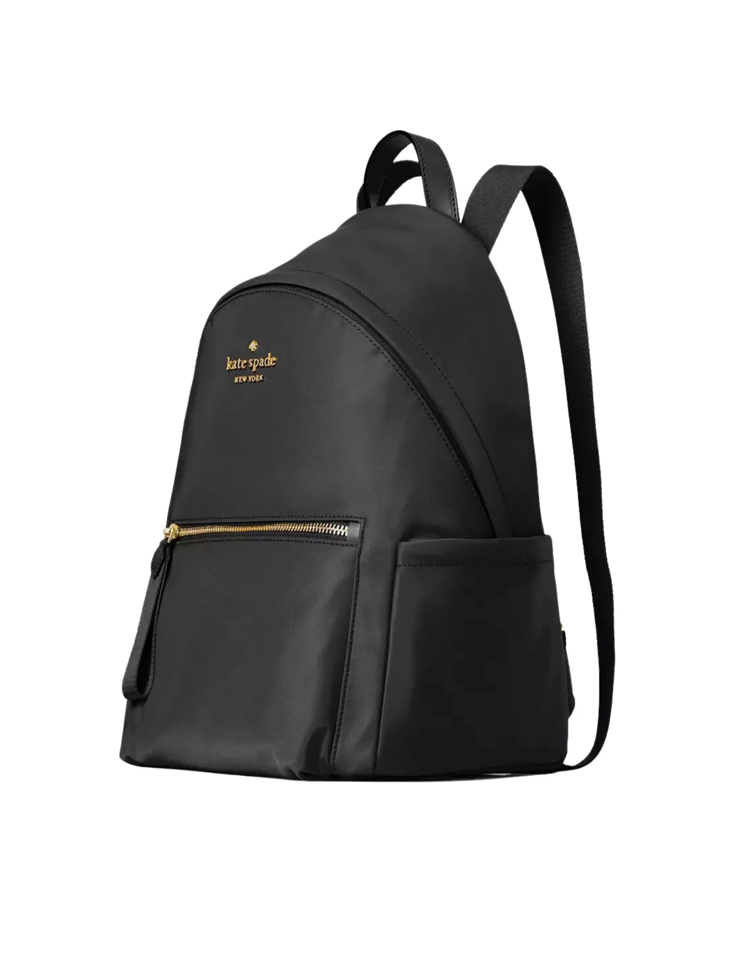 gambar-samping-Kate-Spade-Chelsea-The-Little-Better-Nylon-Backpack-Black