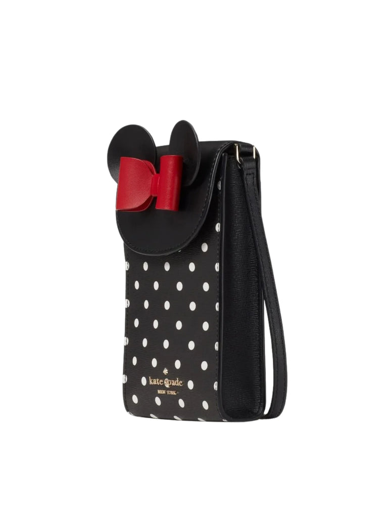 gambar-samping-Kate-Spade-Disney-Minnie-Mouse-North-South-Flap-Phone-Crossbody-Bag-BlackMultiWEBP