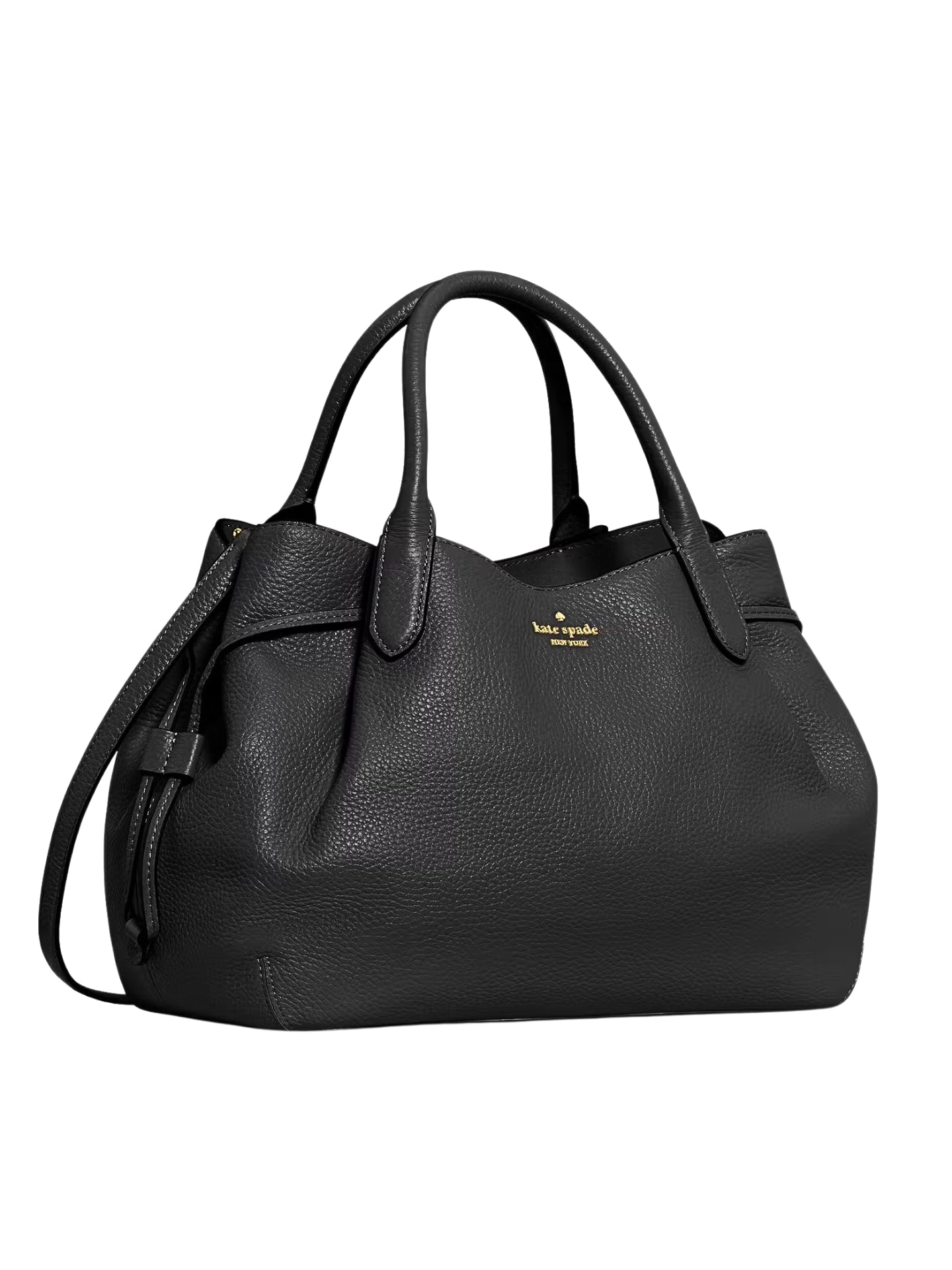 gambar-samping-Kate-Spade-Dumpling-Large-Satchel-Bag-Black