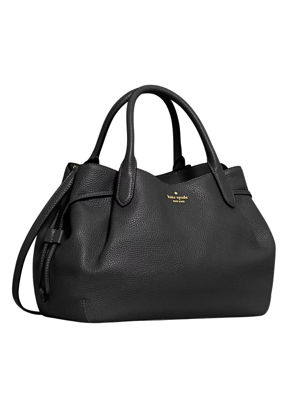 gambar-samping-Kate-Spade-Dumpling-Large-Satchel-Bag-Black
