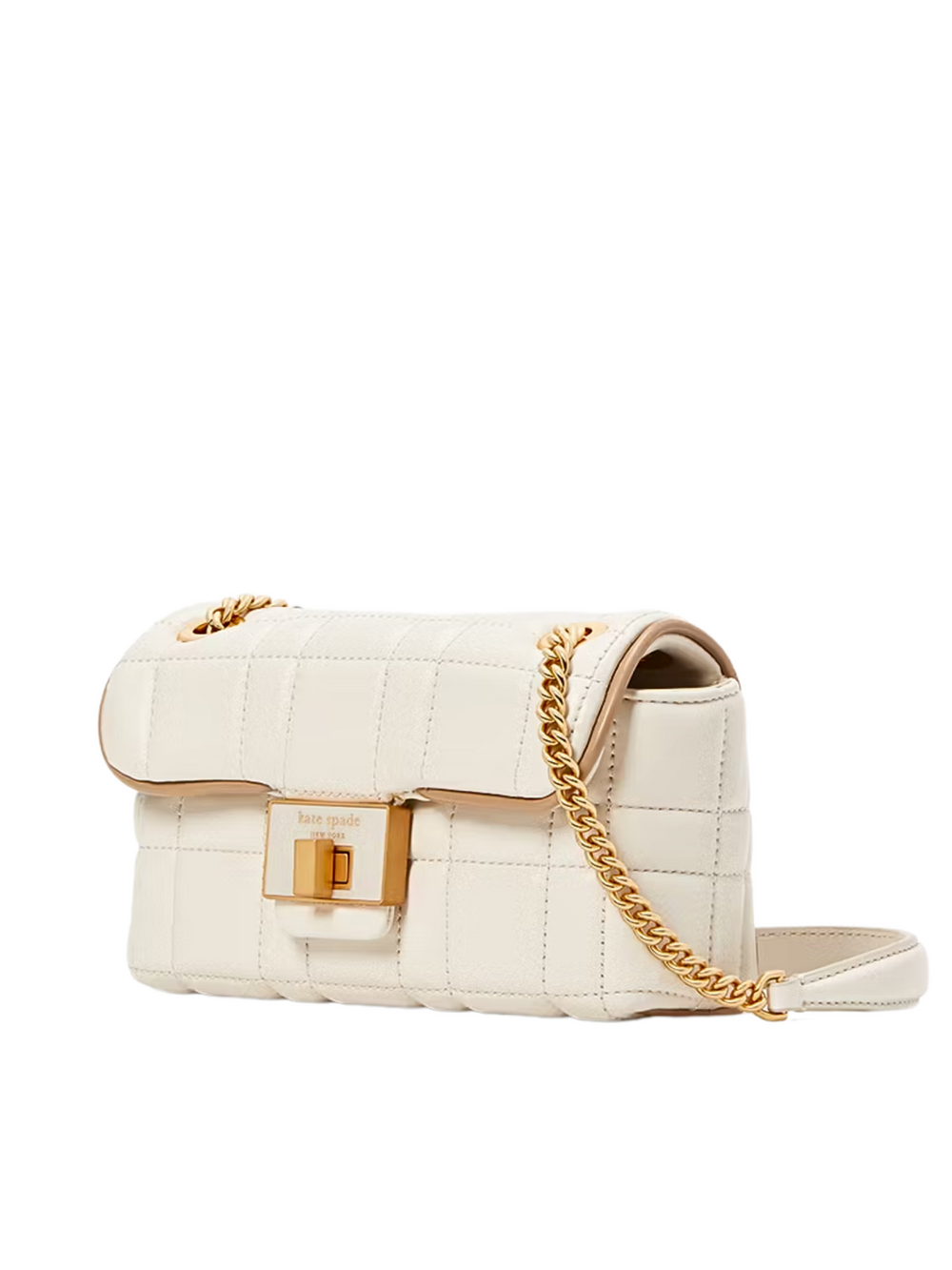 gambar-samping-Kate-Spade-Evelyn-Small-Quilted-Leather-Ivory