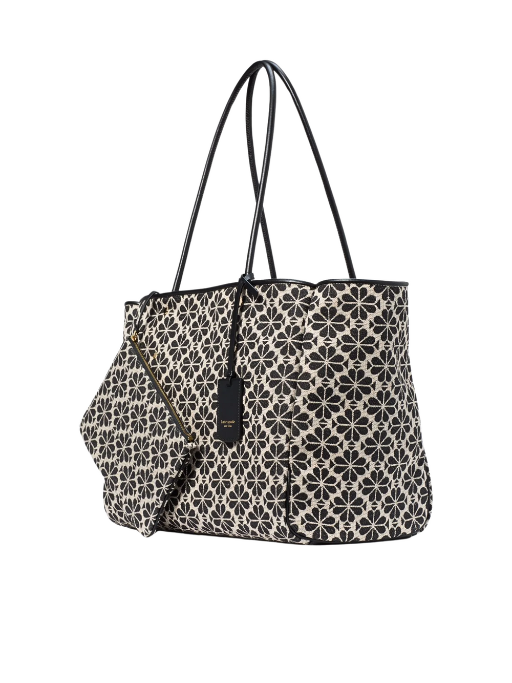 gambar-samping-Kate-Spade-Flower-Jacquard-Large-Everything-Tote-Sand-Multi