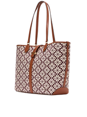 gambar-samping-Kate-Spade-Flower-Jacquard-Large-Open-Tote-Burgundy-Multi