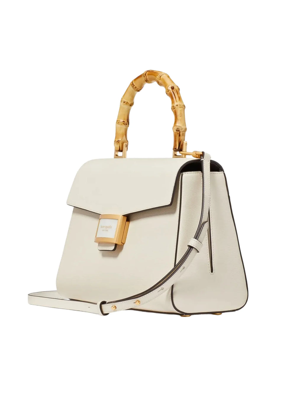 gambar-samping-Kate-Spade-Katy-Bamboo-Medium-Top-Handle-Halo-White