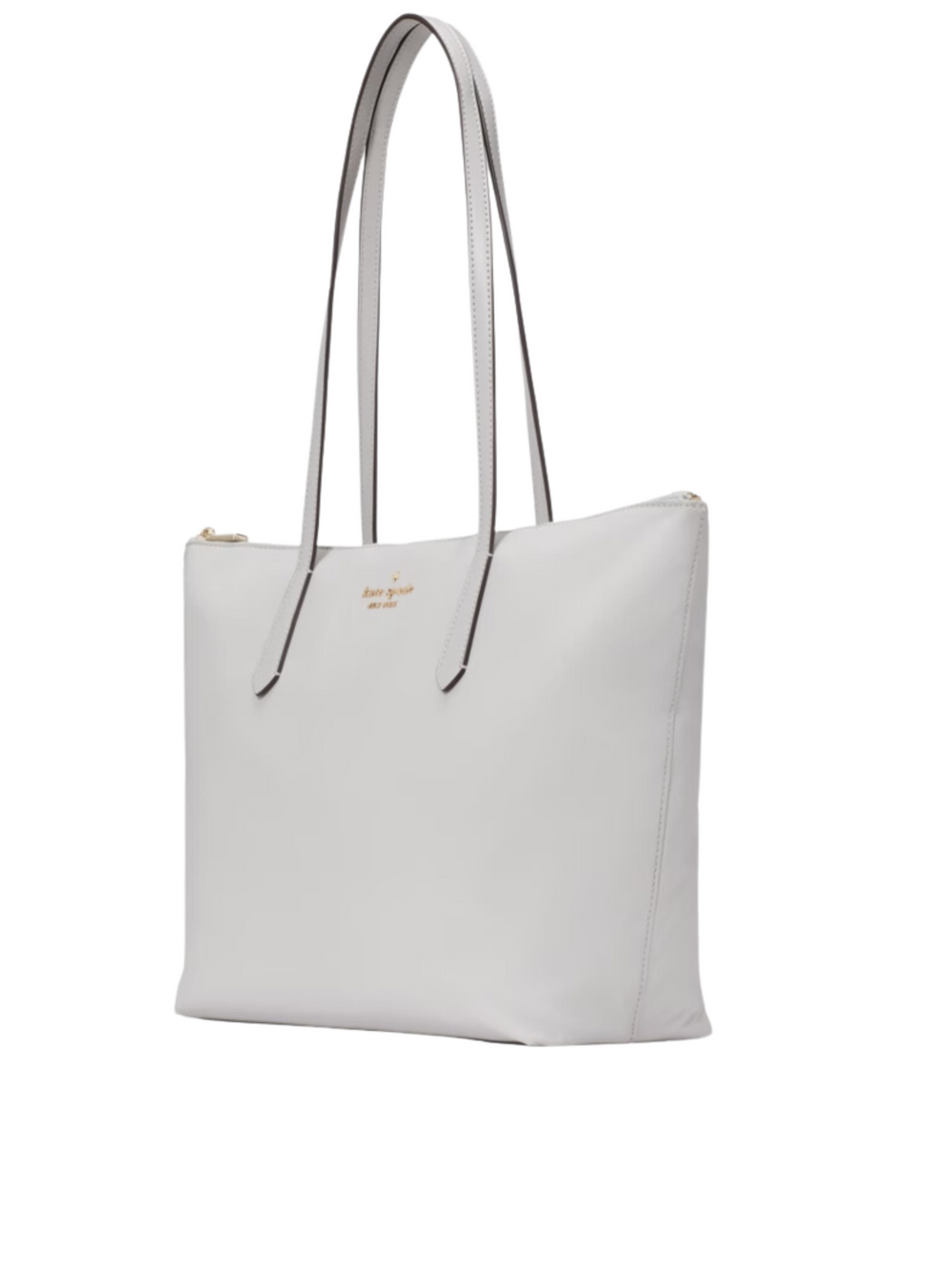gambar-samping-Kate-Spade-Kitt-Large-Nylon-Tote-Platinum-Grey