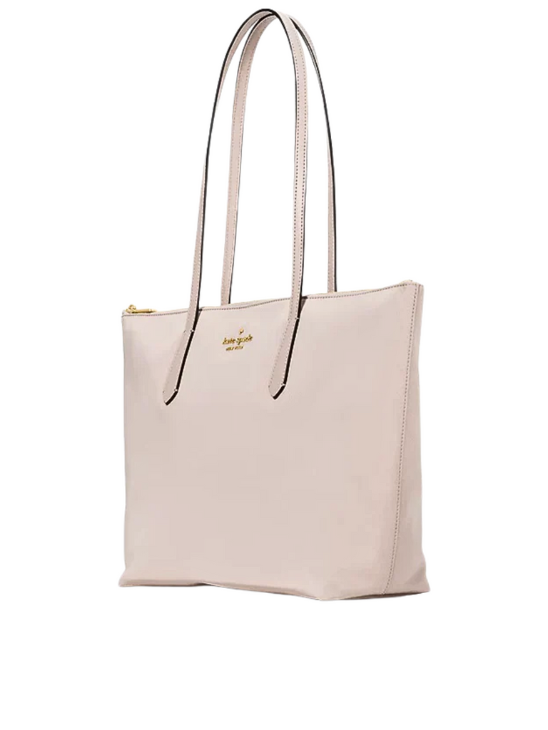 gambar-samping-Kate-Spade-Kitt-Medium-Nylon-Tote-Warm-Beige