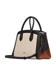 gambar-samping-Kate-Spade-Knott-Colorblocked-Medium-Zip-Top-Satchel-Milk-Glass-Multi