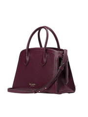 gambar-samping-Kate-Spade-Knott-Medium-Zip-Top-Satchel-Deep-Cherry