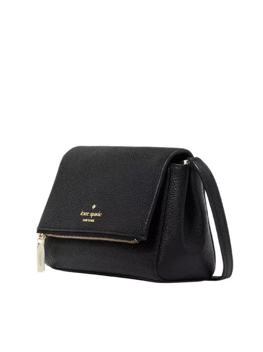 gambar-samping-Kate-Spade-Leila-Mini-Zip-Crossbody-Bag-Black