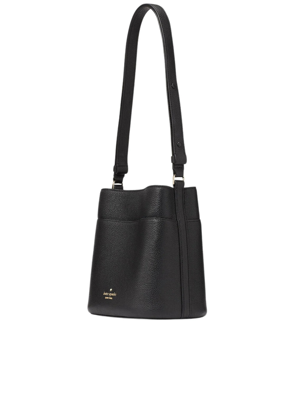 gambar-samping-Kate-Spade-Leila-Pebbled-Leather-Small-Bucket-Bag-BlackWEBP