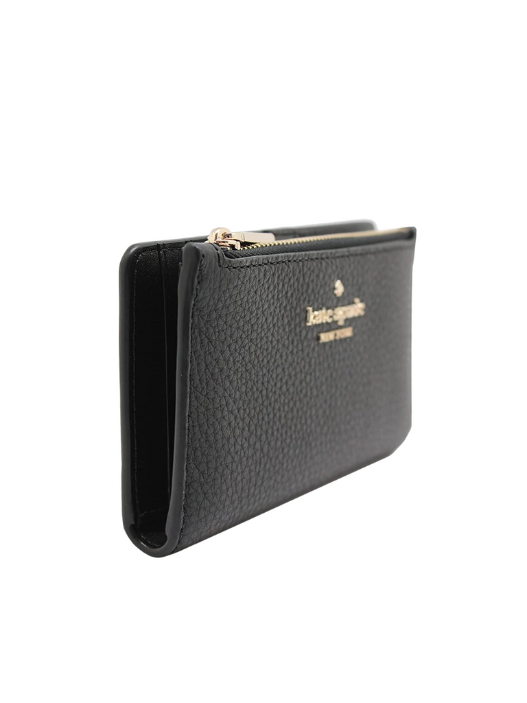 Kate Spade Leila Small Slim Bifold Wallet Black Balilene