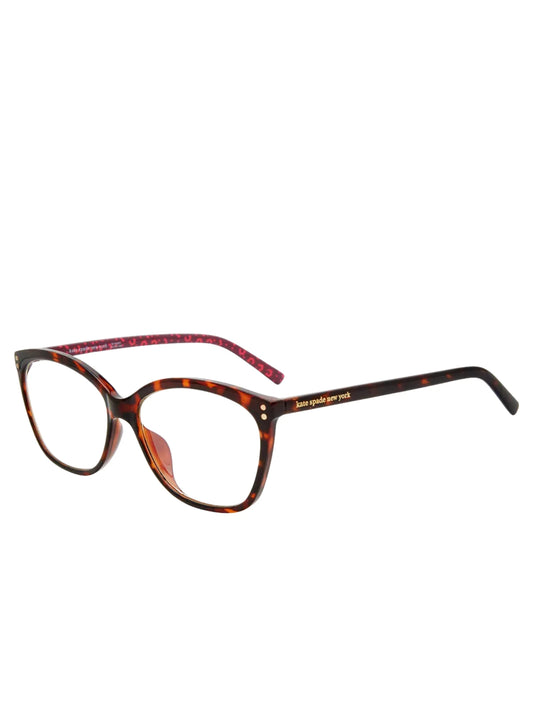 gambar-samping-Kate-Spade-Milena-086-Womens-Cat-Eye-Reading-Glasses-Dark-Havana