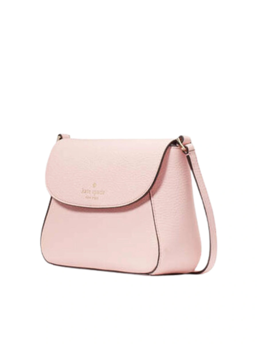 Kate Spade Monica Leather Mini Flap Crossbody Bag Tea Rose – Balilene