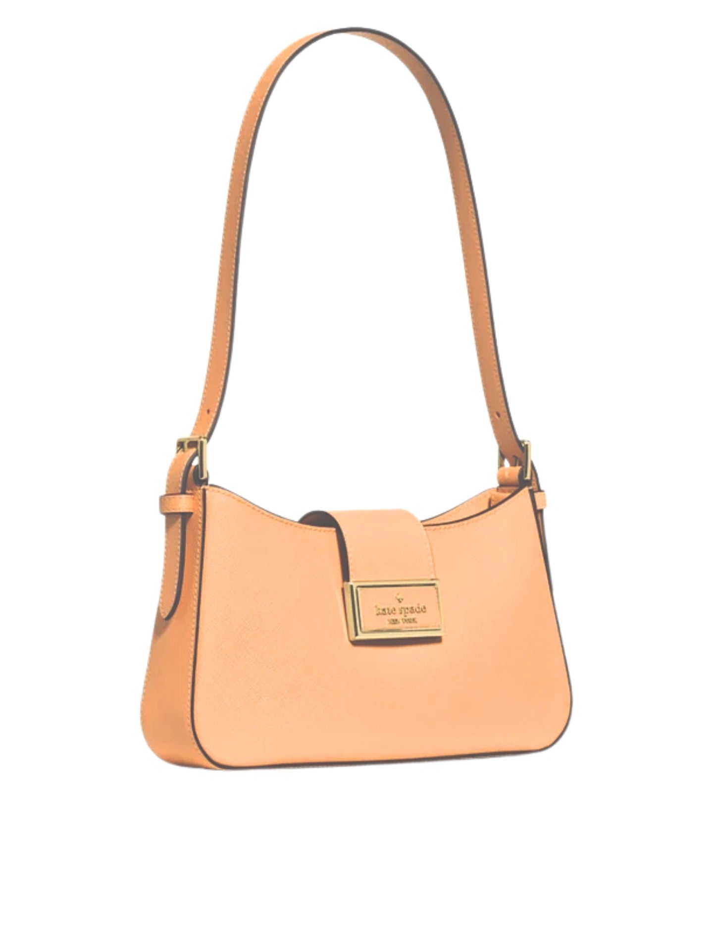 gambar-samping-Kate-Spade-Reegan-Small-Shoulder-Bag-Orange-Cream