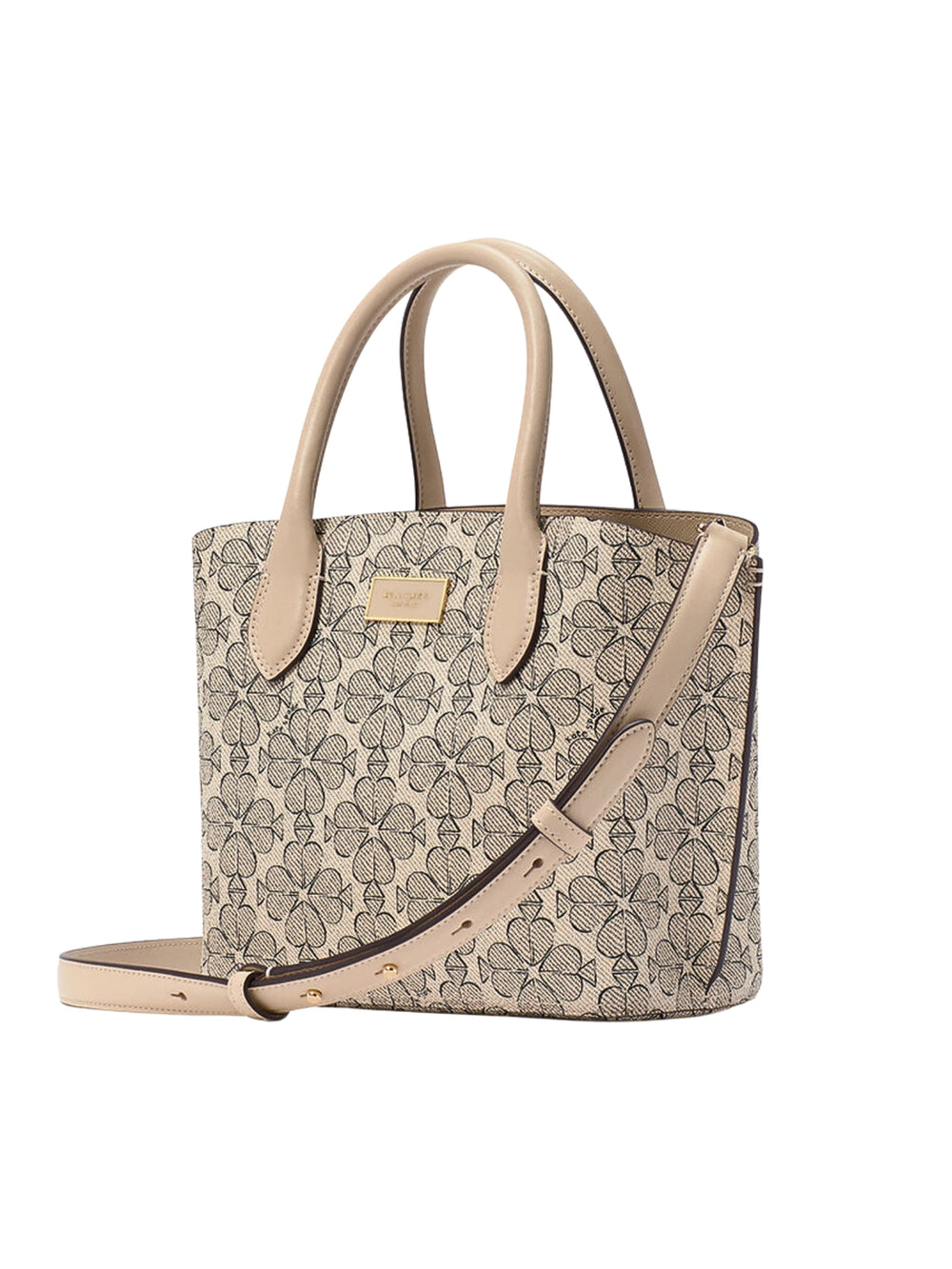 gambar-samping-Kate-Spade-Suite-Spade-Flower-Coated-Canvas-Crossbody-Tote-Neutral-Multi