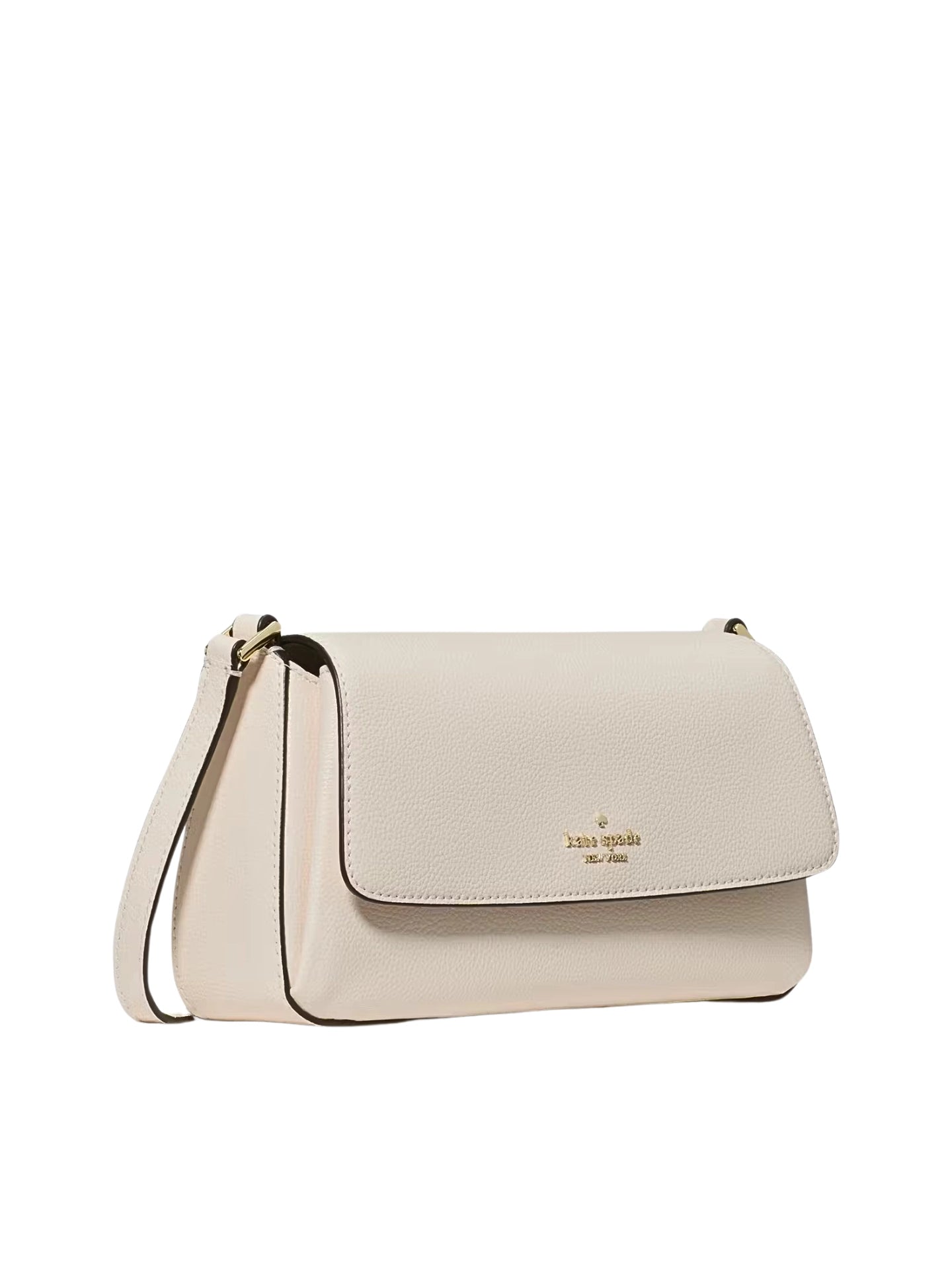 gambar-samping-Kate-Spade-Sutton-Mini-Flap-Crossbody-Bag-Cashew-Milk