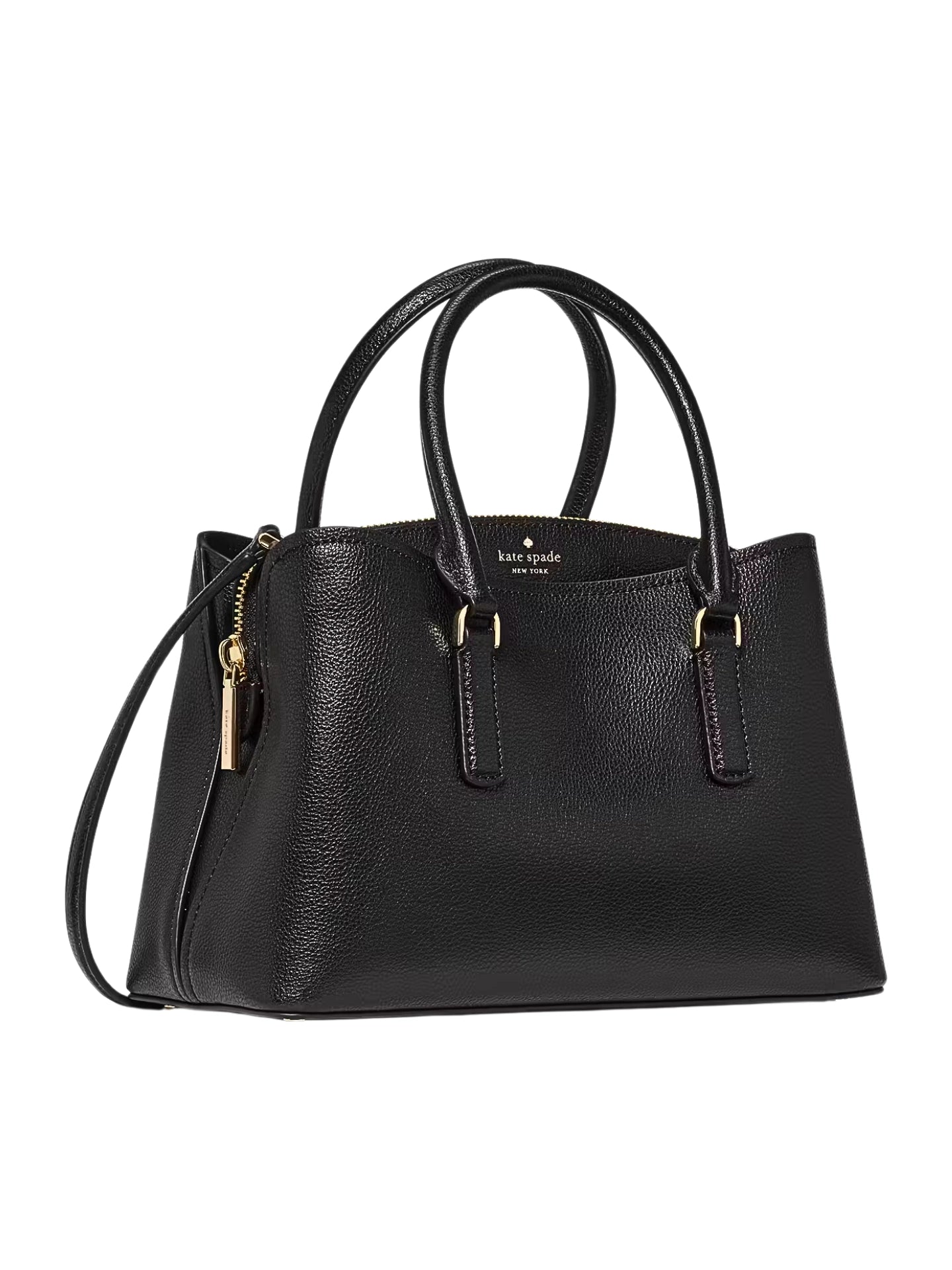 gambar-samping-Kate-Spade-Thompson-Street-Small-Satchel-Bag-Black