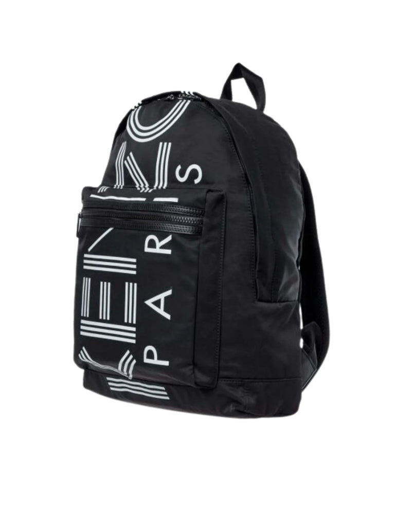 gambar-samping-Kenzo-Sport-Logo-Nylon-Backpack-Black