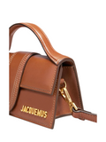 Le Bambino Small Leather Handbag Light Brown