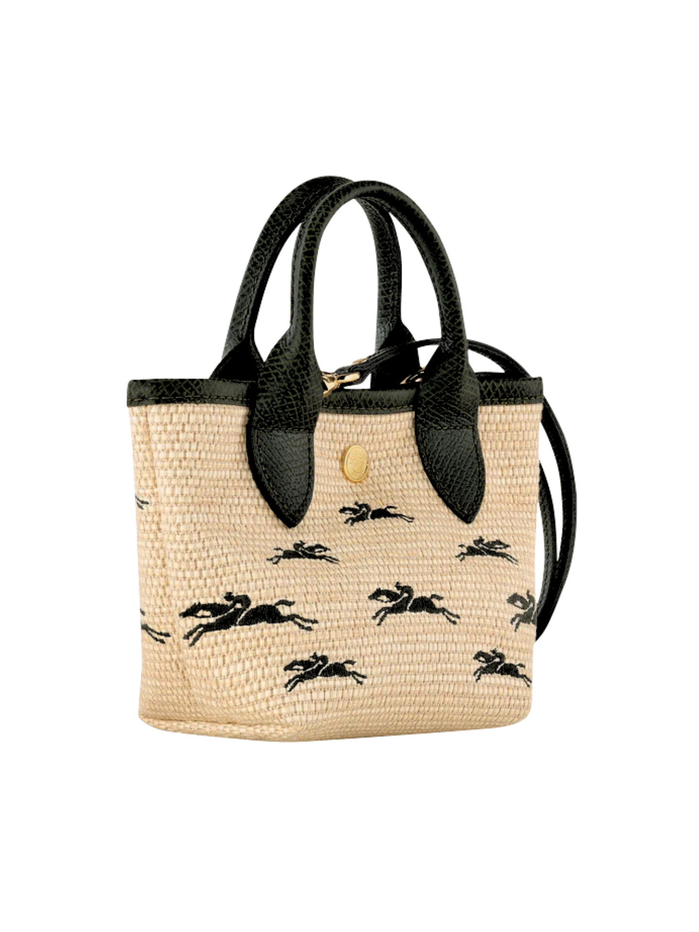 gambar-samping-Longchamp-Le-Panier-Pliage-Extra-Small-Basket-Bag-Black