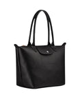 gambar-samping-Longchamp-Le-Pliage-City-in-Coated-Canvas-Shoulder-Bag-BlackWEBP