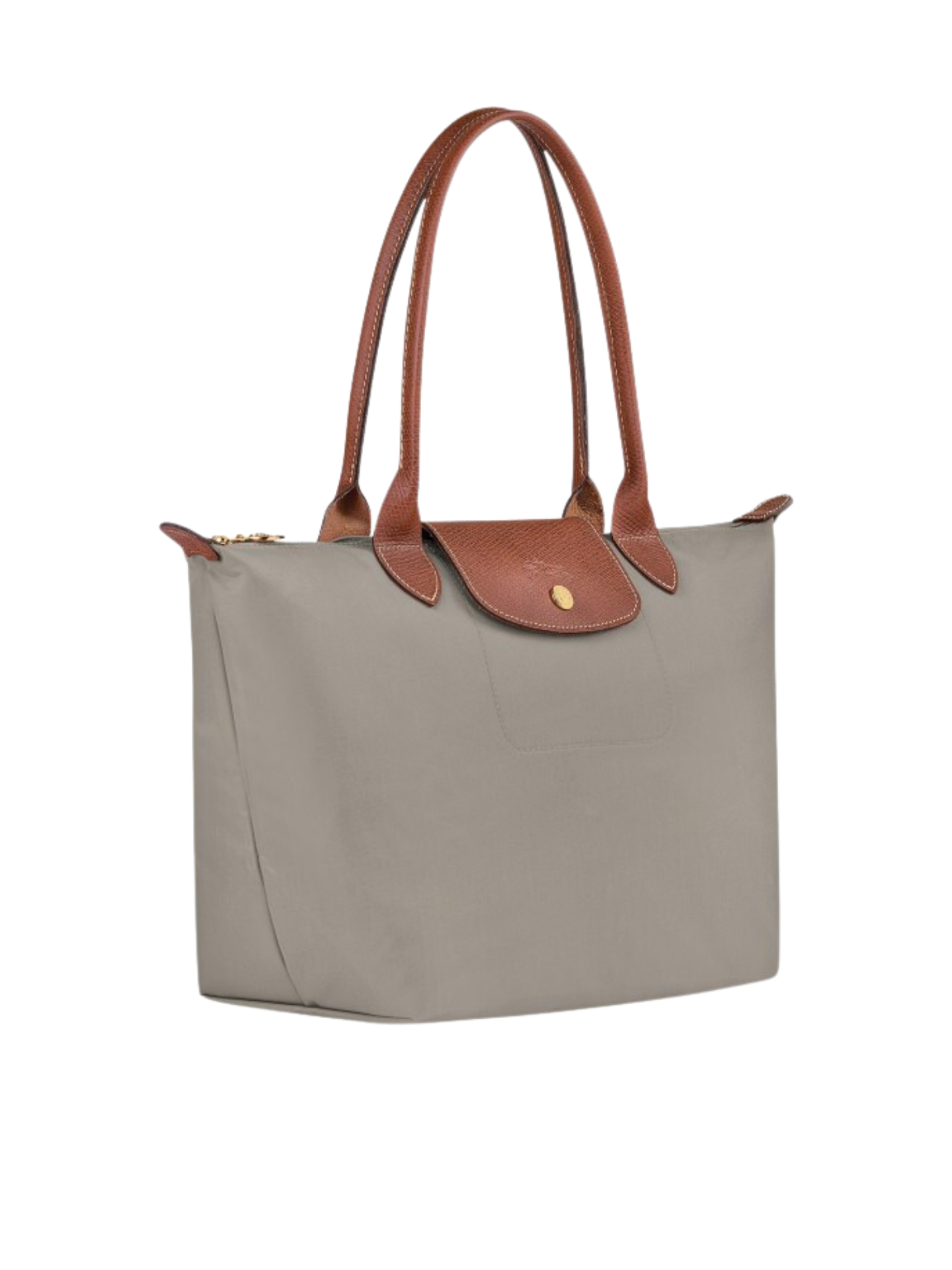 gambar-samping-Longchamp-Le-Pliage-Large-Nylon-Shoulder-Tote-Long-Handle-Tourtelle