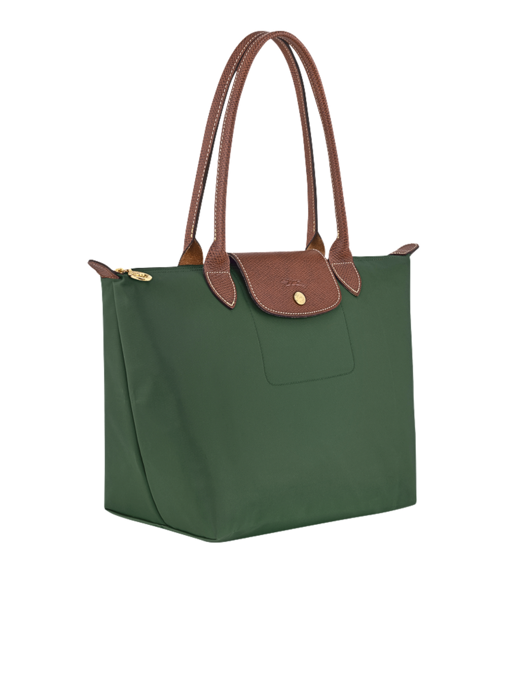 gambar-samping-Longchamp-Le-Pliage-Original-Medium-Shoulder-Bag-British-Green