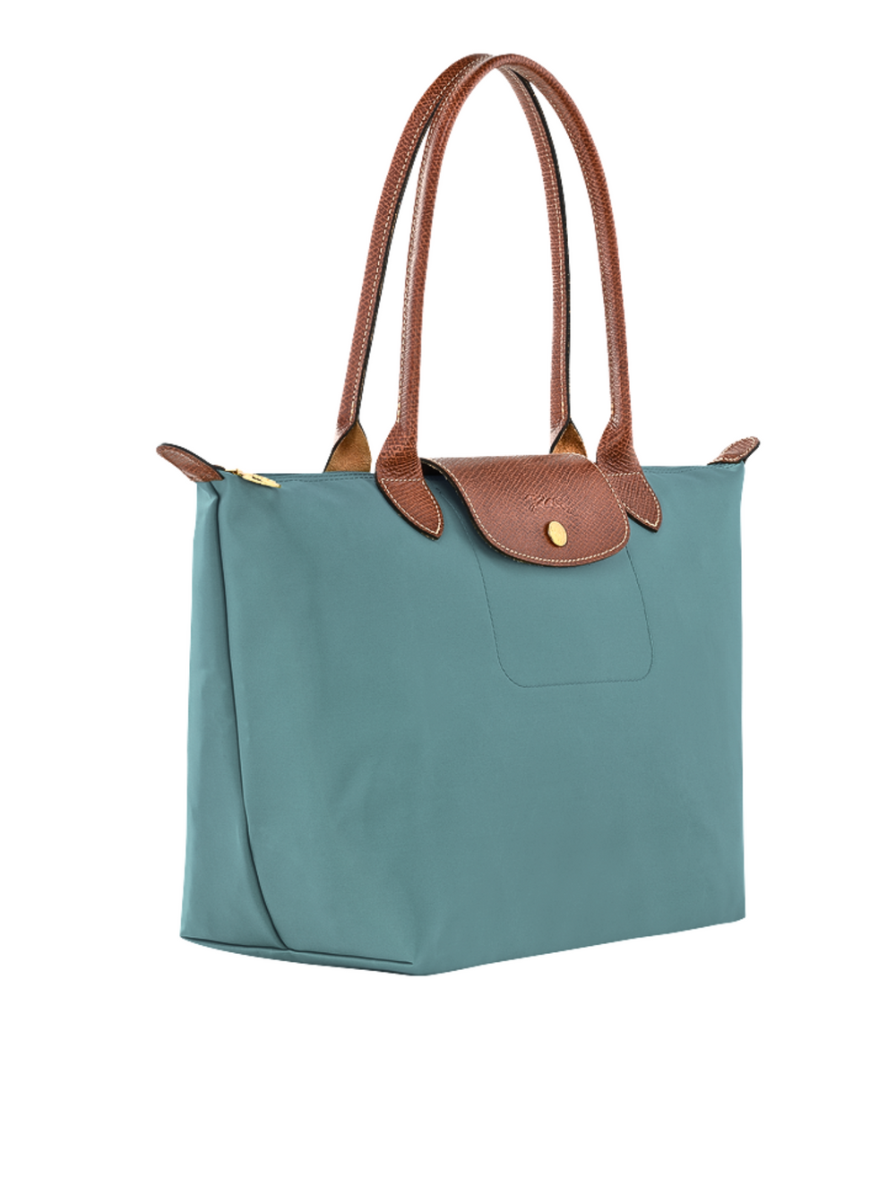 gambar-samping-Longchamp-Le-Pliage-Original-Medium-Shoulder-Bag-Eucalyptus