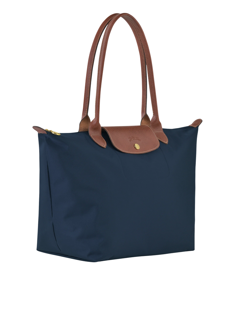 gambar-samping-Longchamp-Le-Pliage-Original-Medium-Shoulder-Bag-Navy