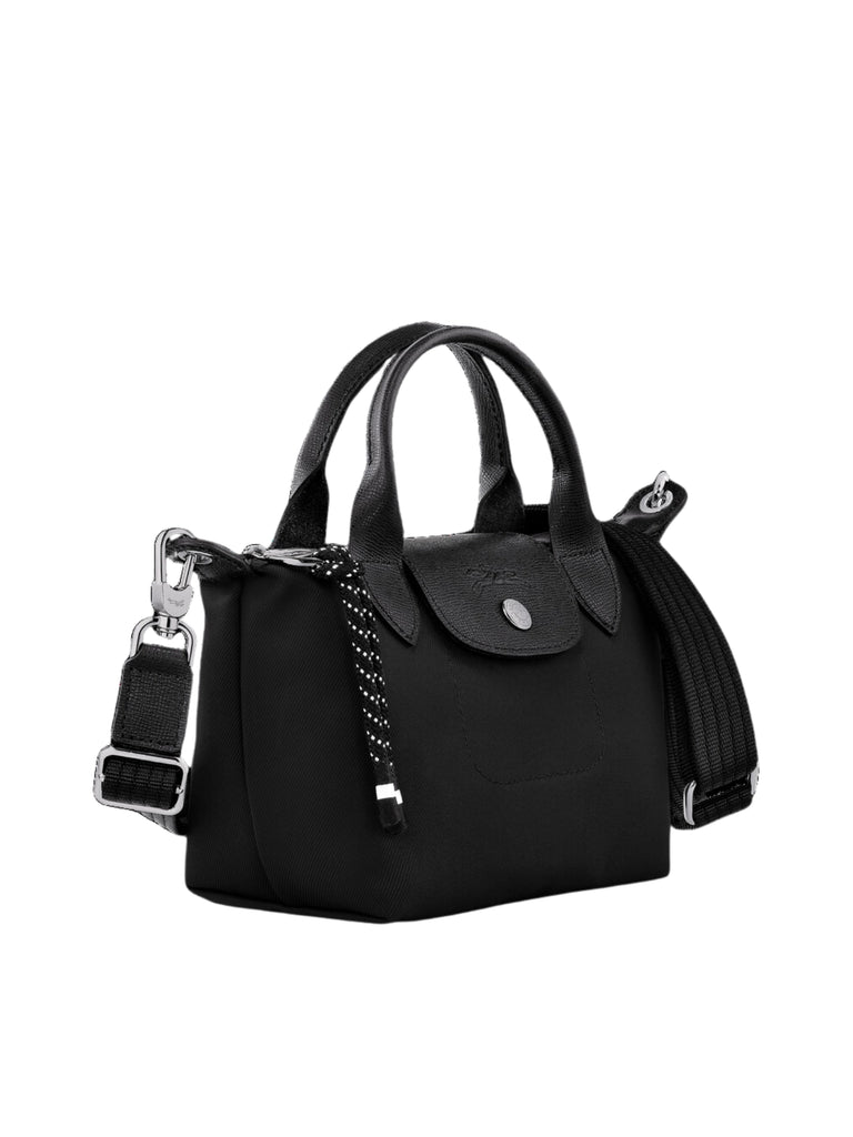 gambar-samping-Longchamp-le-Pliage-Energy-Extra-Small-Top-Handle-Black