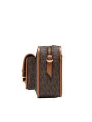 gambar-samping-Michael-Kors-Bradshaw-Medium-Logo-Camera-Bag-Brown