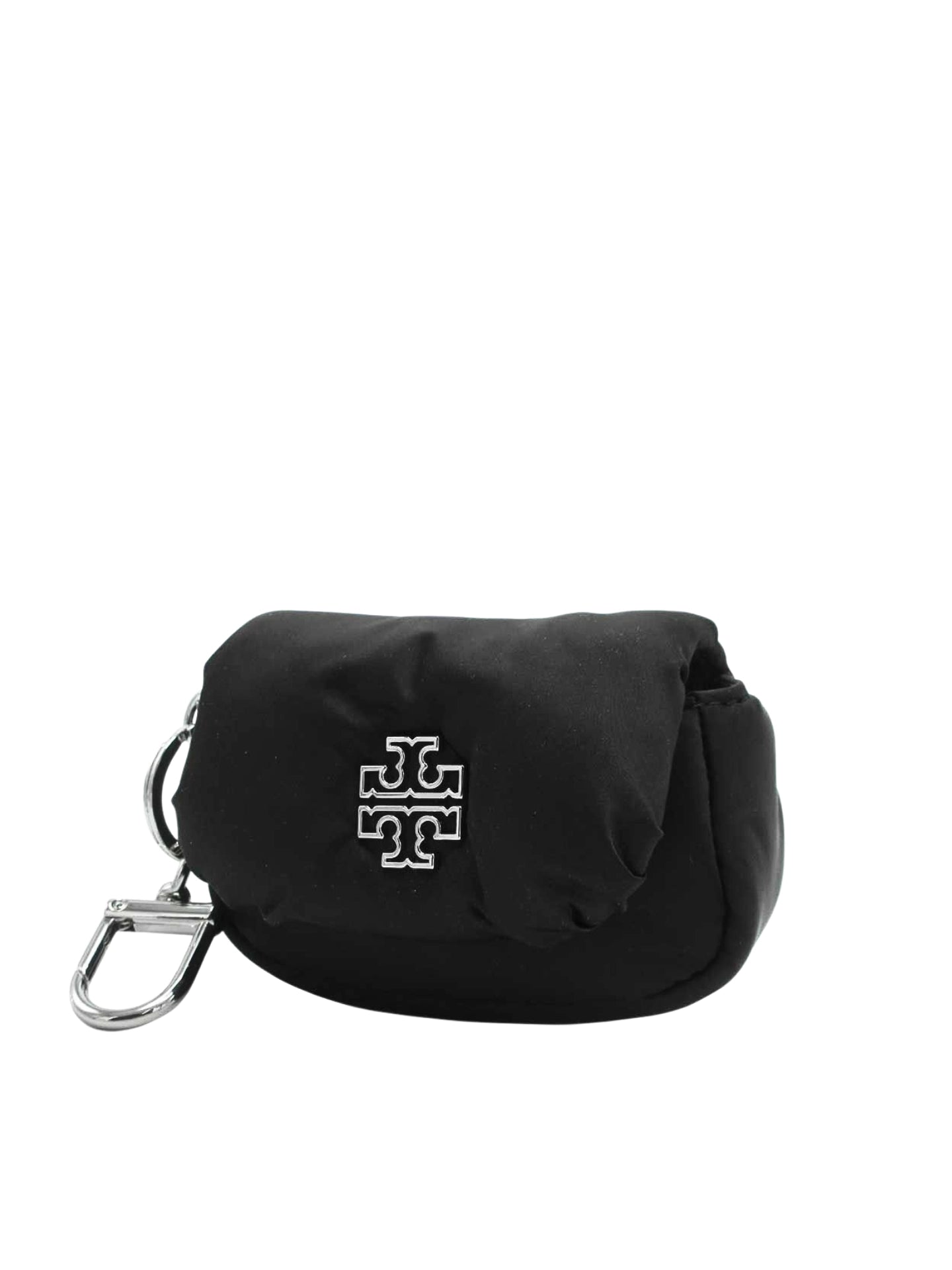 gambar-samping-Tory-Burch-Britten-Nylon-Puffy-Card-Case-Black