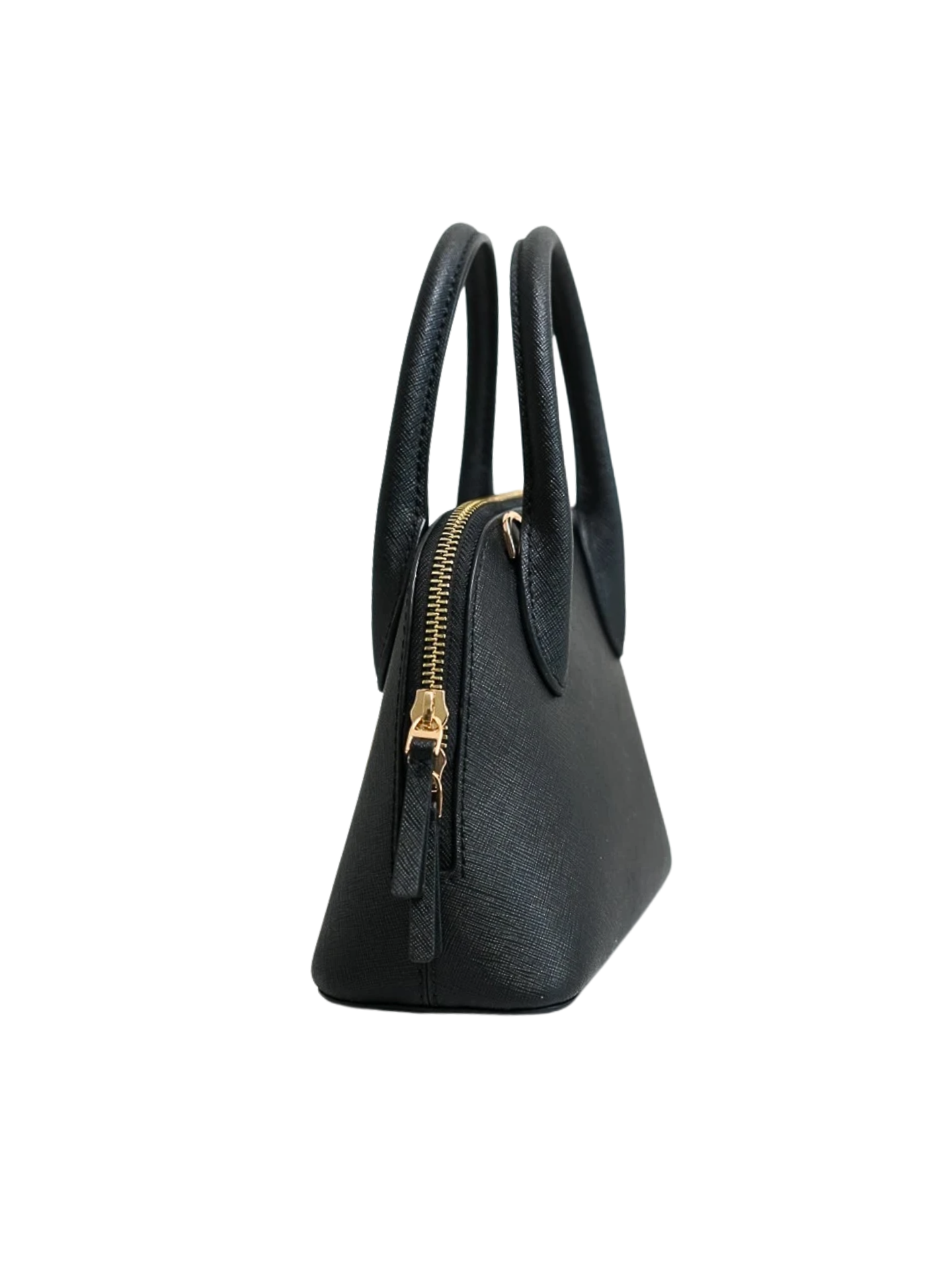 gambar-samping-Tory-Burch-Emerson-Mini-Dome-Satchel-Black