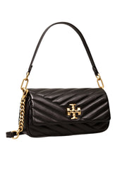 gambar-samping-Tory-Burch-Kira-Chevron-Small-Flap-Shoulder-Bag-Black