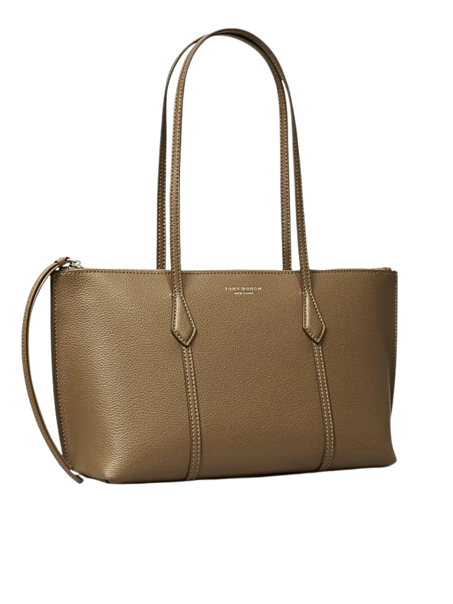 gambar-samping-Tory-Burch-Perry-Small-Zip-Tote-Bag-Wild-Mushroom