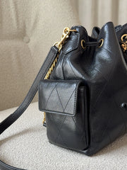 gambar-samping-Tory-Burch-Small-Charlie-Quilted-Drawstring-Shoulder-Bag-Black-balilene