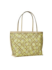 gambar-samping-Tory-Burch-T-Monogram-Mesh-Dot-Tote-Bag-Neutral-Honeydew