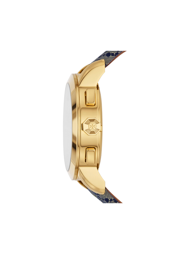 gambar-samping-Tory-Burch-T-Monogram-NavyGold-Tone-Stainless-Steel-Watch
