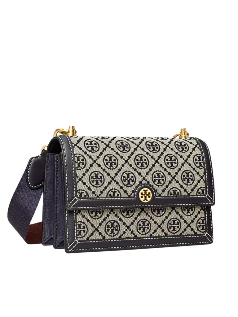 gambar-samping-Tory-Burch-T-Monogram-Small-Jacquard-Shoulder-Bag-Tory-Navy