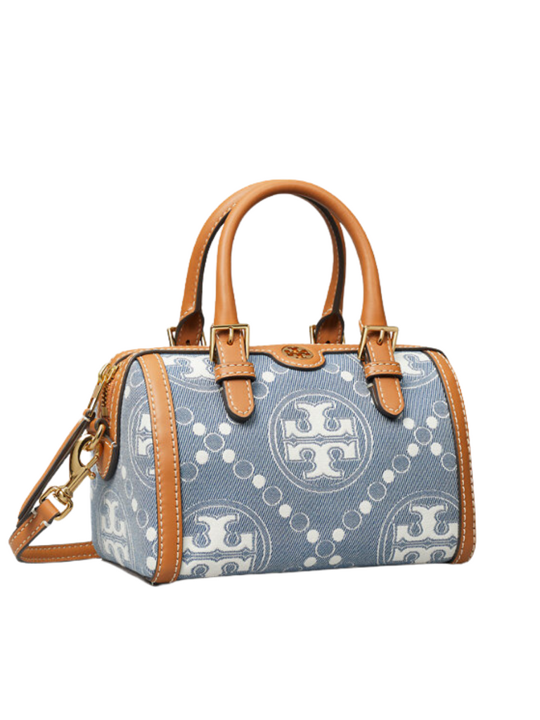 gambar-samping-Tory-BurchT-Monogram-Denim-Petite-Barrel-Bag
