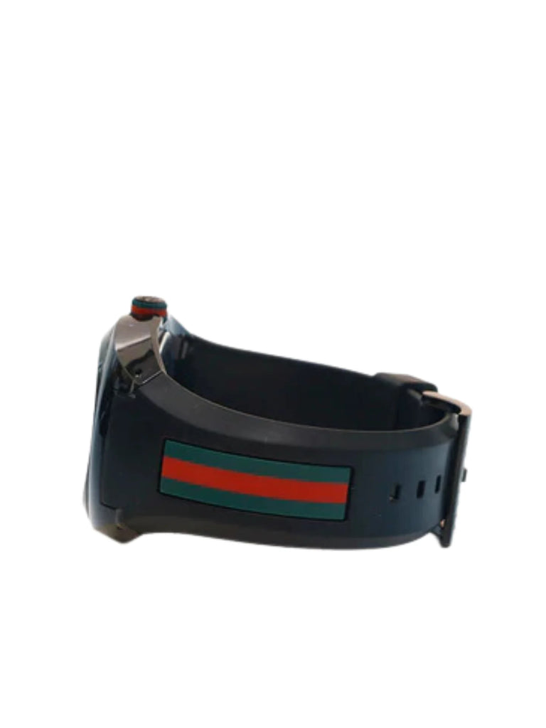 gambar-samping-strap-Gucci-Sync-Sink-Sherry-Line-Stainless-Steel-Rubber-Watch-BlackWEBP