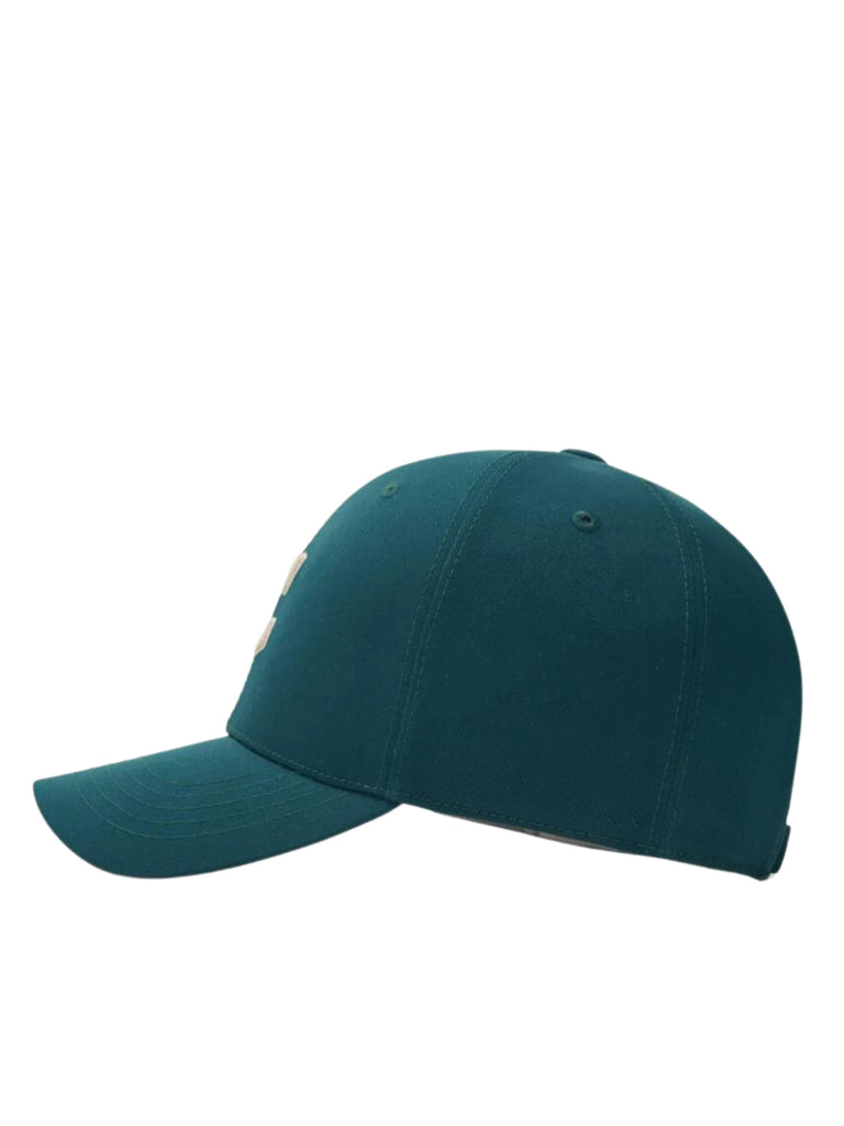 gambar-samping1-MLB-Premium-Basic-Small-Logo-Structure-Ball-Cap-Cleveland-Guardians-Dark-Green