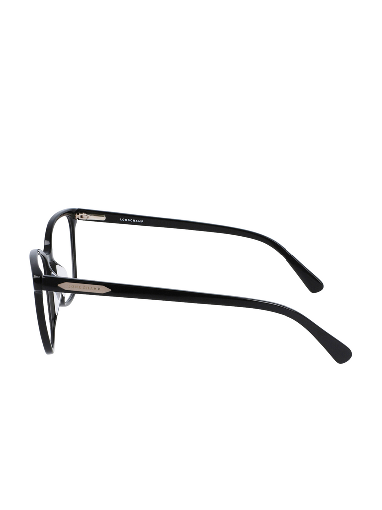 gambar-samping2-Longchamp -Women's -Prescription- Eyeglasses -Black